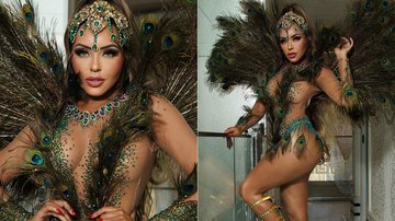 Ana Beatriz Godoi fez investimento alto em fantasia com efeito especial - Foto: Adilson Marques/ Divulgação