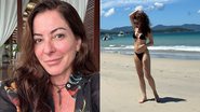 Ana Paula Padrão exibiu a boa forma de biquíni no feriado de Carnaval - Foto: Reprodução/ Instagram@anapaulapadraooficial