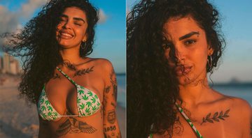 Bianca exibiu tatuagem íntima de biquíni e recebeu elogios - Foto: Reprodução/ Instagram@biancaoficial