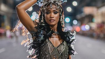Erika Januza é rainha de bateria da Unidos do Viradouro - Foto: Reprodução/ Instagram@renataxavierfoto