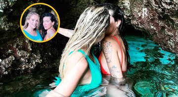 Gabi Prado mostrou beijo em Gabi Lopes em Punta Cana - Foto: Reprodução/ Instagram@pradogabrielle