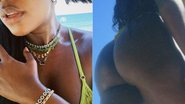 Iza exibiu bumbum de fio-dental e recebeu elogios - Foto: Reprodução/ Instagram@iza