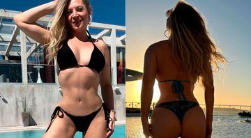 Joice Hasselmann exibiu cintura fina de biquíni e recebeu elogios - Foto: Reprodução/ Instagram@bemestarcomjoice