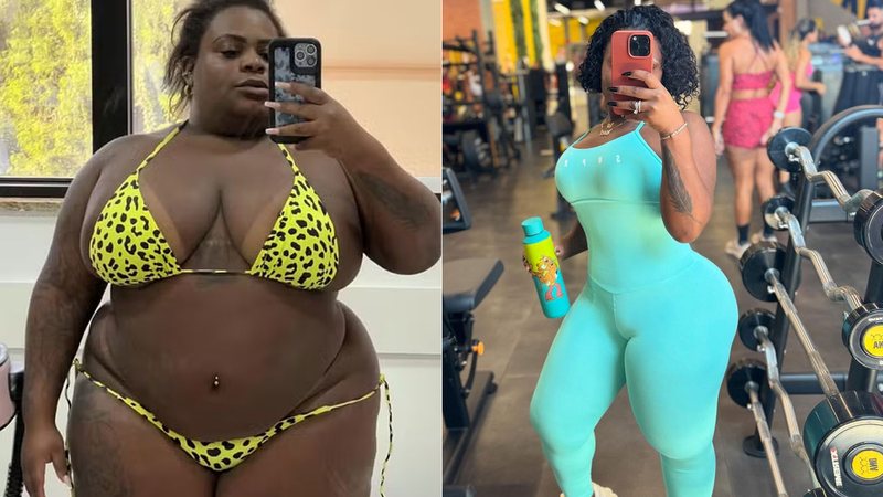Jojo Todynho antes de seu processo de emagrecimento e em foto atual - Foto: Reprodução/ Instagram@jojotodynho