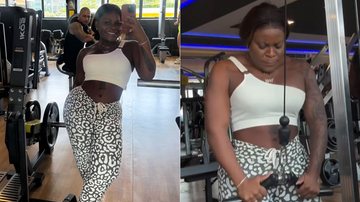 Jojo Todynho exibe barriga e cinturinha na academia após perder 86Kg