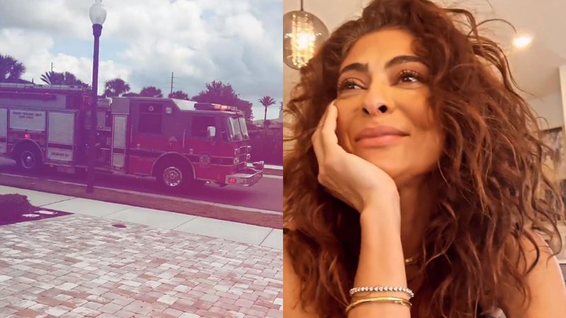 Marido e filhos de Juliana Paes acionaram alarme ao cozinhar - Foto: Reprodução / Instagram