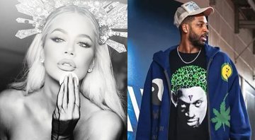 Khloé Kardashian e seu ex, Tristan Thompson - Foto: Reprodução / Instagram