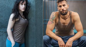 Luisão (Bruno Bellarmino) e Janette (Maria Clara Spinelli) se envolvem na despensa - Foto: TV Globo/ Tata Barreto