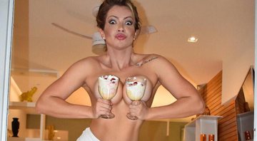 Fani Pacheco posou de topless e falou sobre fase plus size - Foto: Divulgação/ Thais Barboza