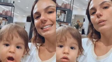 Rael, filho de Isis Valverde, exibe fofura em novo vídeo postado pela atriz - Foto: Reprodução / Instagram