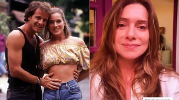 Leticia Spiller lembrou parceria com o ex-marido na novela “Quatro por Quatro” - Foto: Divulgação/ TV Globo e Instagram@arealspiller