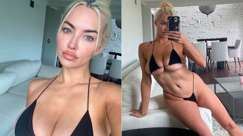 Lindsey Pelas postou fotos de biquíni sem edição e ganhou elogios na web - Foto: Reprodução/ Instagram@lindseypelas