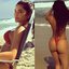 Mileide Mihaile exibiu a boa forma de fio-dental e recebeu elogios - Foto: Reprodução/ Instagram@mileidemihaile