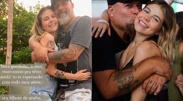Filha deixou mensagem para Mingau nas redes sociais - Foto: Reprodução/ Instagram@isaaglio