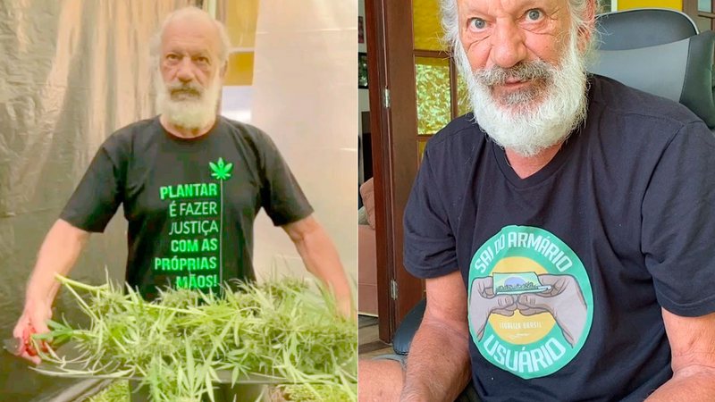 Ricardo Petraglia falou sobre plantação de maconha em casa - Foto: Reprodução/ Instagram@mobydickshow2