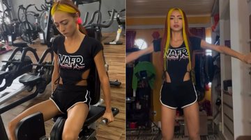 Ruivinha de Marte mostrou evolução do corpo após ganhar 14kg - Foto: Reprodução/ Instagram@jhonnealmeida
