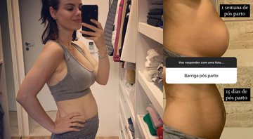 Sthefany deu à luz Antonio Enrico no dia 1 de novembro do ano passado - Reprodução/Instagram
