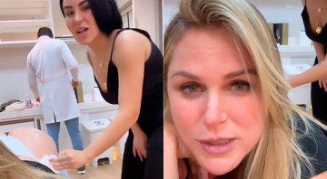 Susana Werner turbinou o bumbum com a Dra. Natasha Ramos - Foto: Reprodução/ Instagram@susanawerner