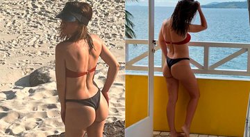 Tatá Werneck exibiu bumbum de biquíni e recebeu elogios na web - Foto: Reprodução / Instagram@tatawerneck