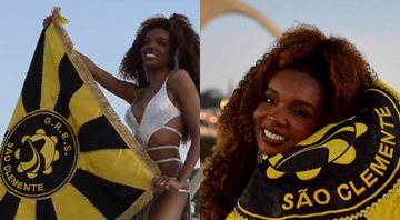 Thelma Assis fará estreia na Sapucaí no final de abril - Foto: Reprodução / Instagram