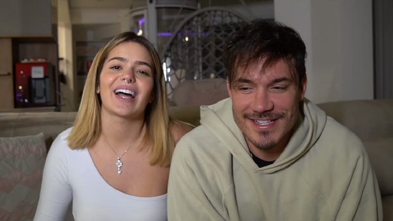 Viih Tube e Eliezer anunciaram recentemente que a youtuber está grávida - Foto: Reprodução / YouTube