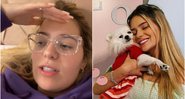 Viih Tube falando sobre seu 'vício' e com a cachorrinha Lilo - Reprodução/Instagram/@viihtube