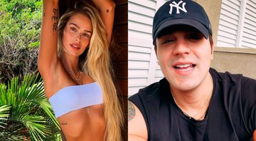 Yasmin Brunet falou sobre suposto affair com Luan Santana - Foto: Reprodução/ Instagram@iyasminbrunet e @luansantana