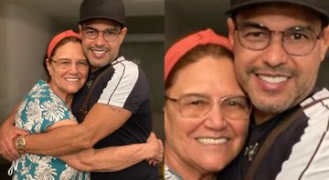 Zezé Di Camargo e Helena Siqueira Camargo, sua mãe - Foto: Reprodução / Instagram