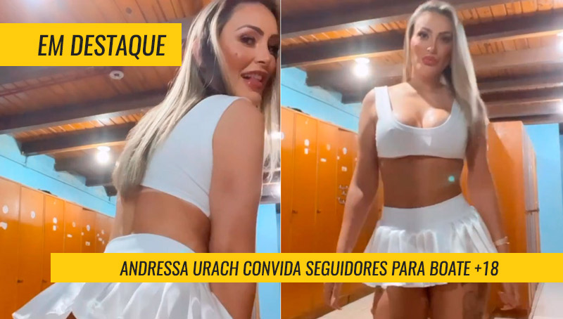 Andressa Urach boate