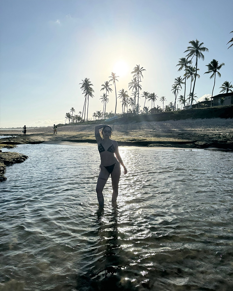 Pitty posou de biquíni nas Bahia e recebeu elogios - Foto: Reprodução/ Instagram@pitty